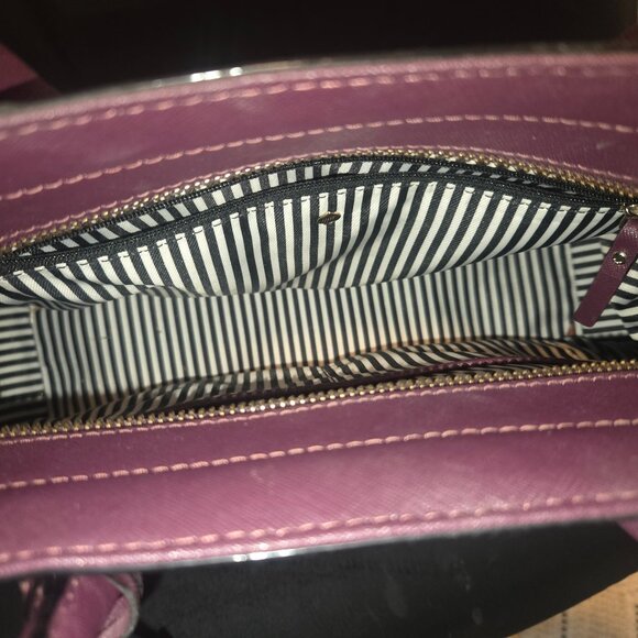Kate Spade New York Plum Satchel – NWOT  - Gift-Ready - Fall Fashion Essential - Picture 4 of 5